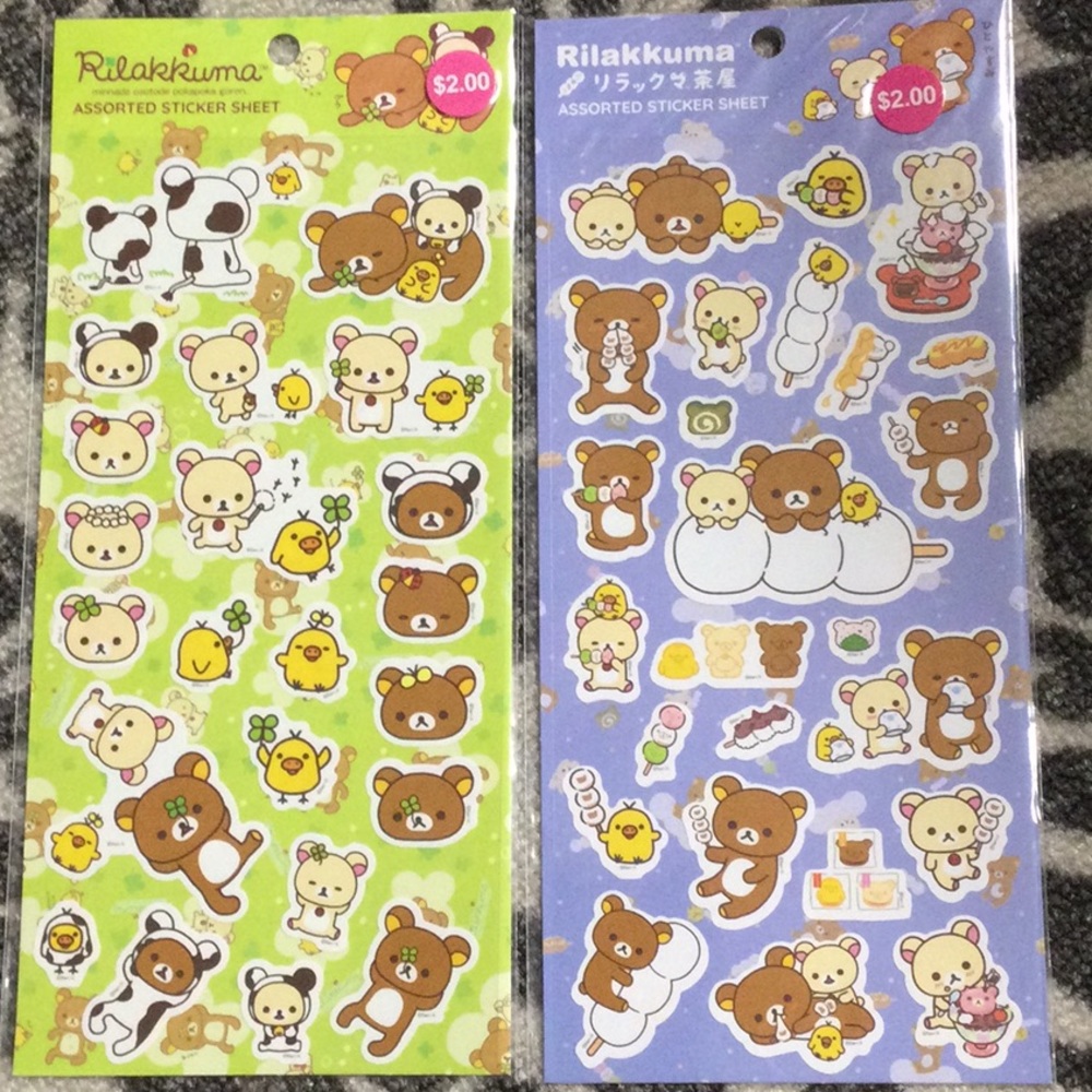 Rilakkuma stickers
